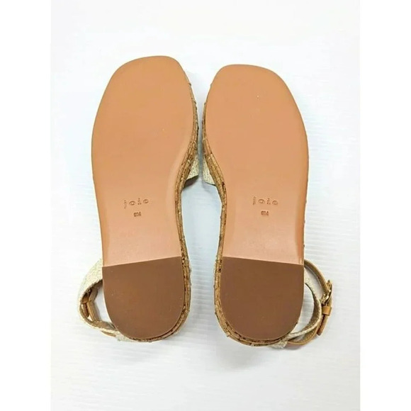 Joie Romanna Women's Ankle Strap Platform Sandals Natural Size 9 M (MSRP $228) - Picture 10 of 11